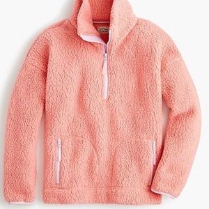Women’s J Crew Polar Tech Fleece 1/4 zip Pullover